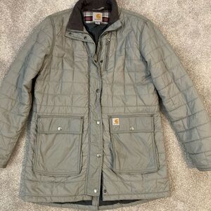Women’s Carhartt quilted puffer jacket, small